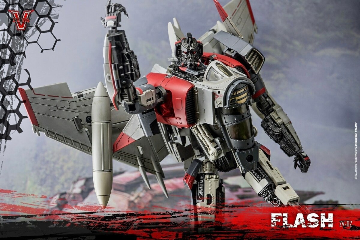 ZETA ZV-02 Flash Hi-Res Toy Photography Image Gallery by IAMNOFIRE